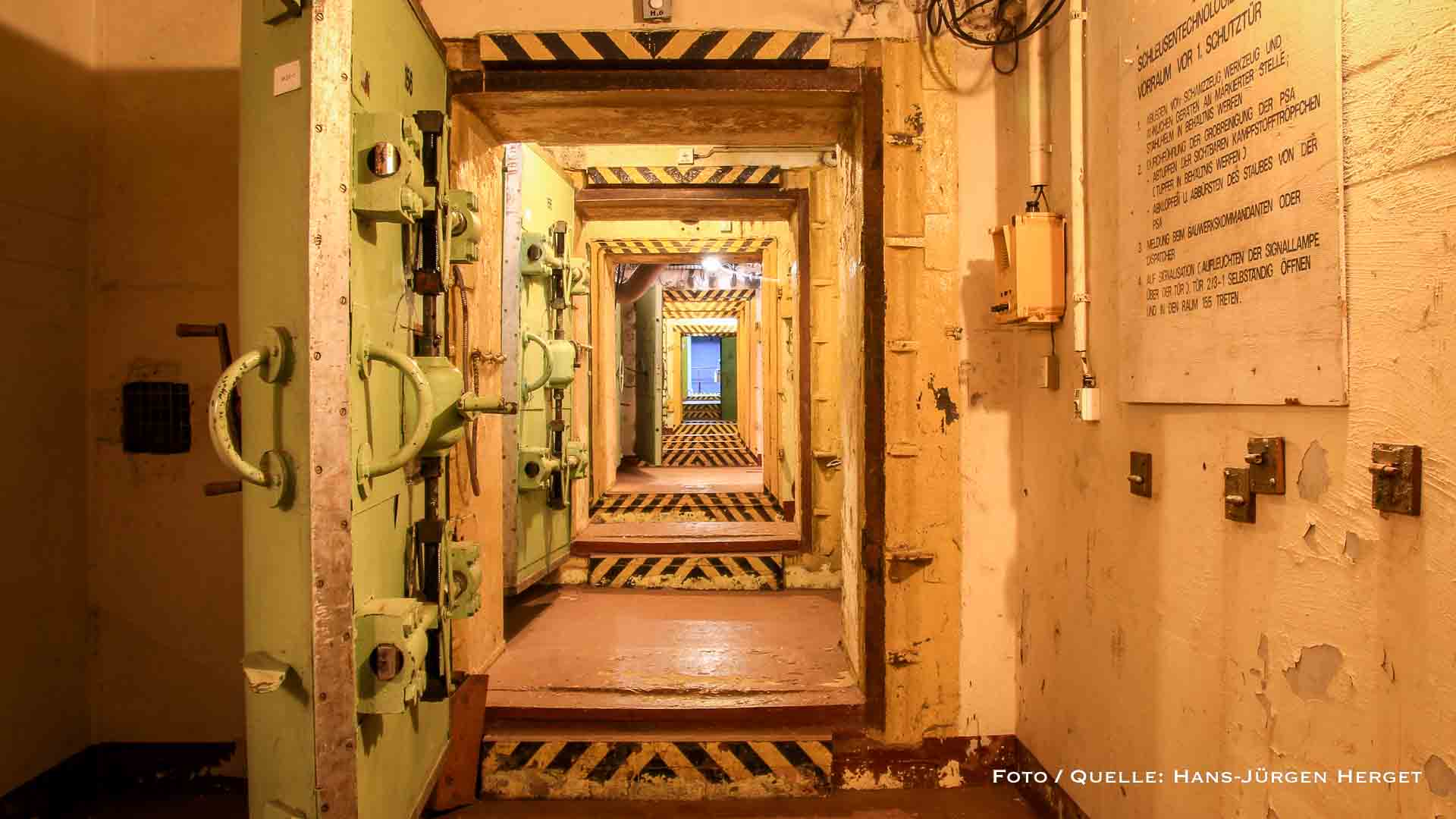 Ehemaliger DDR-Führungsbunker öffnet seine Tore in Freudenberg 18 Geheimer DDR-Führungsbunker öffnet seine Tore in Freudenberg