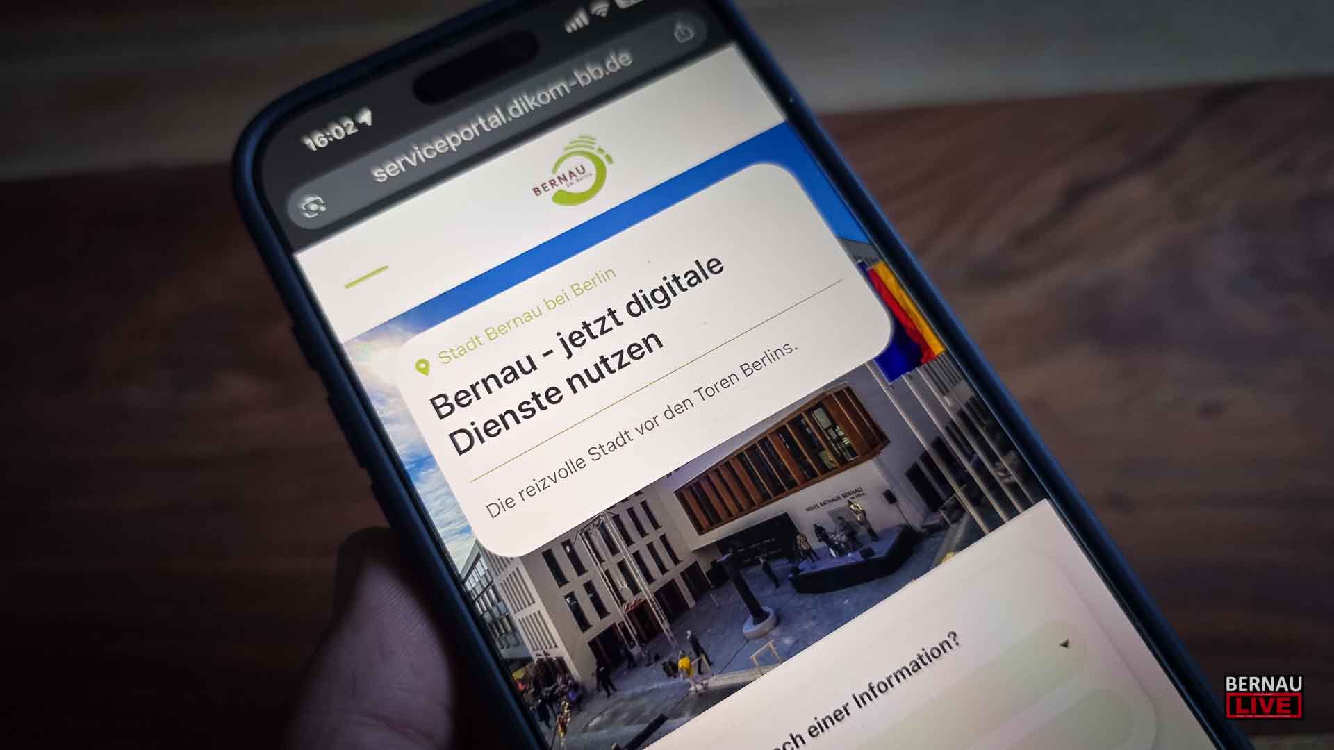 Nutzeranstieg beim digitalen Serviceportal „Rathaus online“ der Stadt Bernau