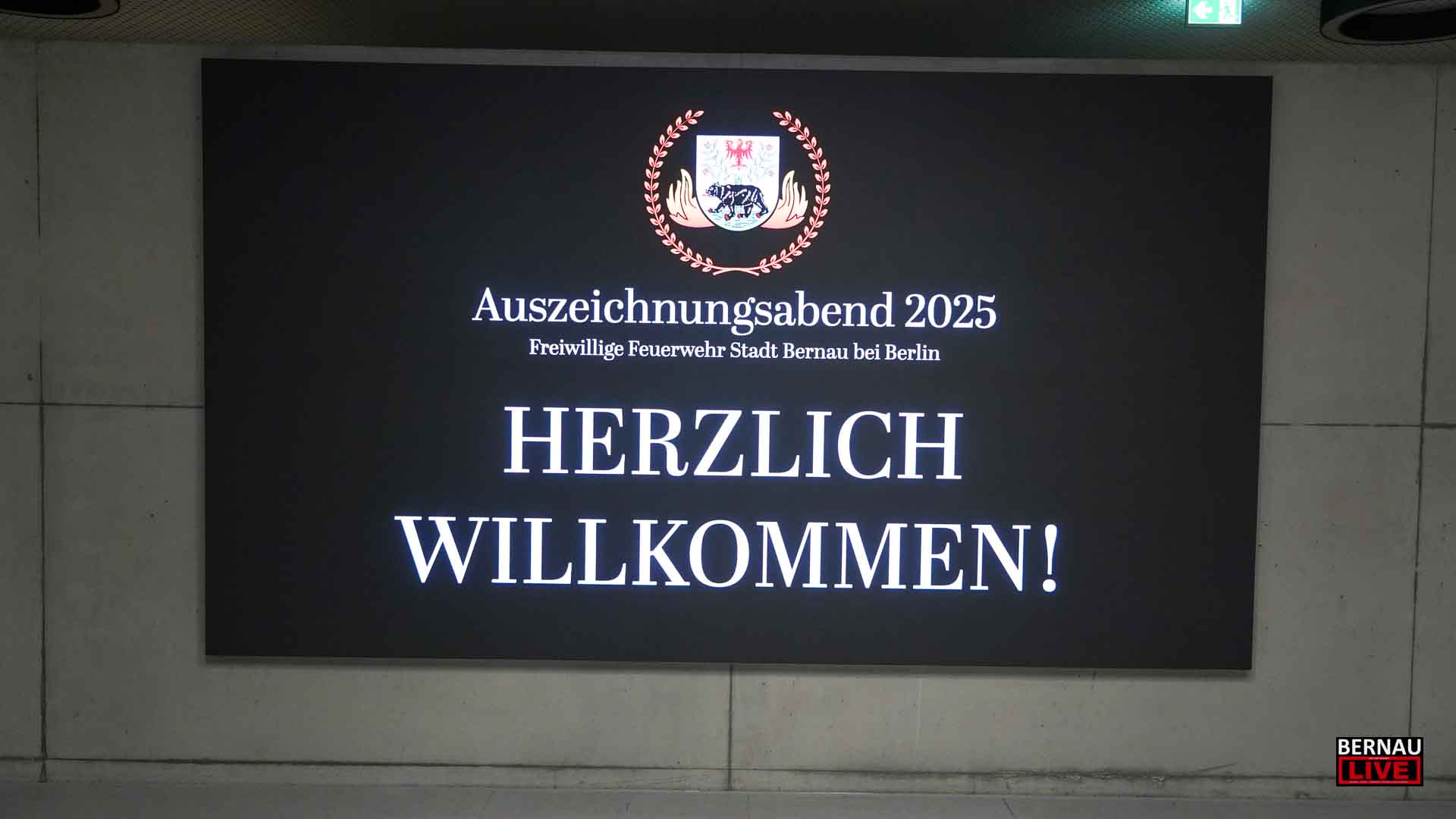 Freiwillige Feuerwehr feiert ihre Ehrenamtlichen in der Sparkassen-Arena Bernau 18 Bernau LIVE - Dein Stadtmagazin für Bernau bei Berlin