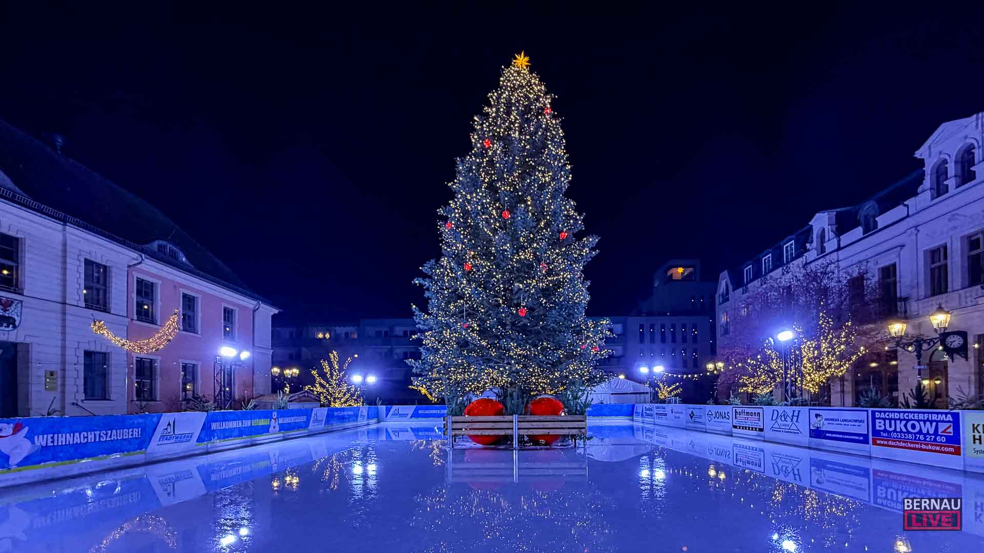 Eisspaß am Vormittag: Schulklassen erobern die Eisbahn in Bernau 1 Eisbahn Bernau
