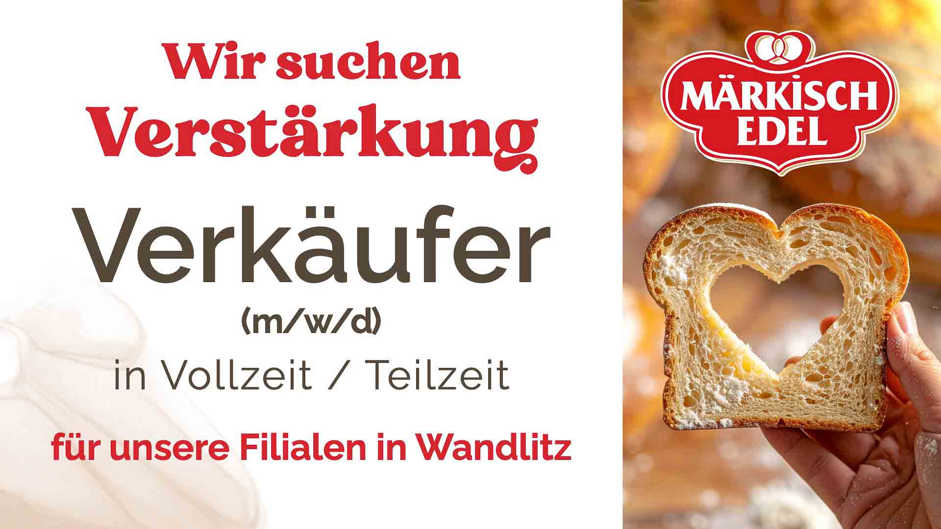 Märkisch Edel: Verkäufer (m/w/d) für unsere Filialen in Wandlitz 14 Märkisch Edel: Verkäufer (m/w/d) für unsere Filialen in Wandlitz