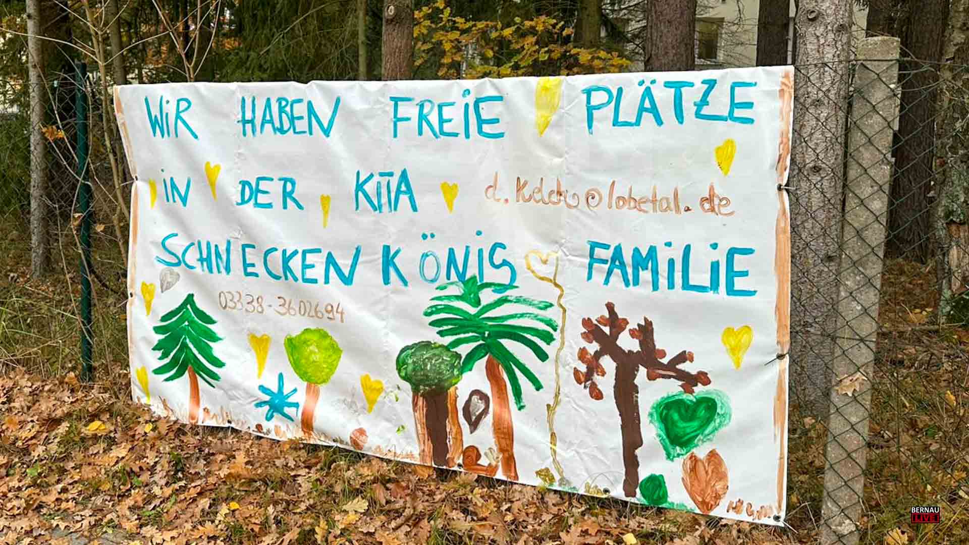 Drohende Schließung der Kita Schneckenkönig in Bernau - Eltern und Träger kämpfen 1 Drohende Schließung der Kita Schneckenkönig in Bernau - Eltern und Träger kämpfen