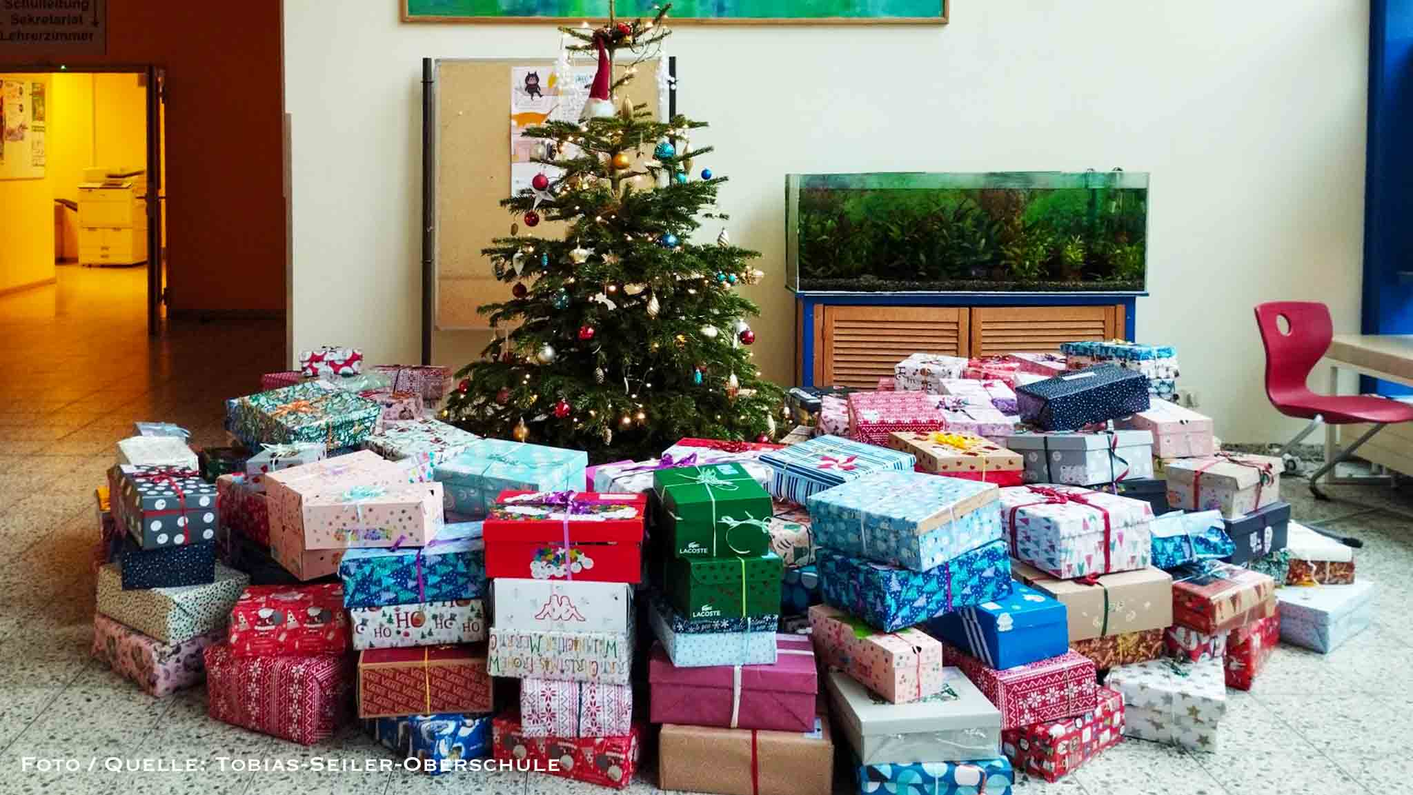 Bernauer Schüler packen 247 Weihnachtspäckchen für Kinder in Not 18 Bernauer Schüler packen 247 Weihnachtspäckchen für Kinder in Not
