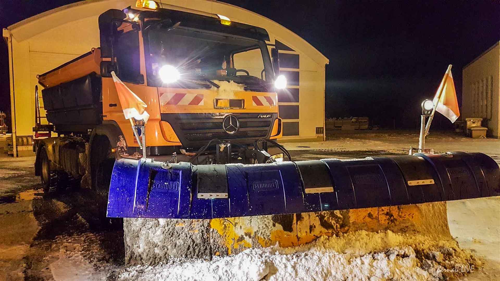 Wintereinbruch in Brandenburg: Landesbetrieb rüstet sich für "Schneesturm" 13 Bernau LIVE - Dein Stadtmagazin für Bernau bei Berlin