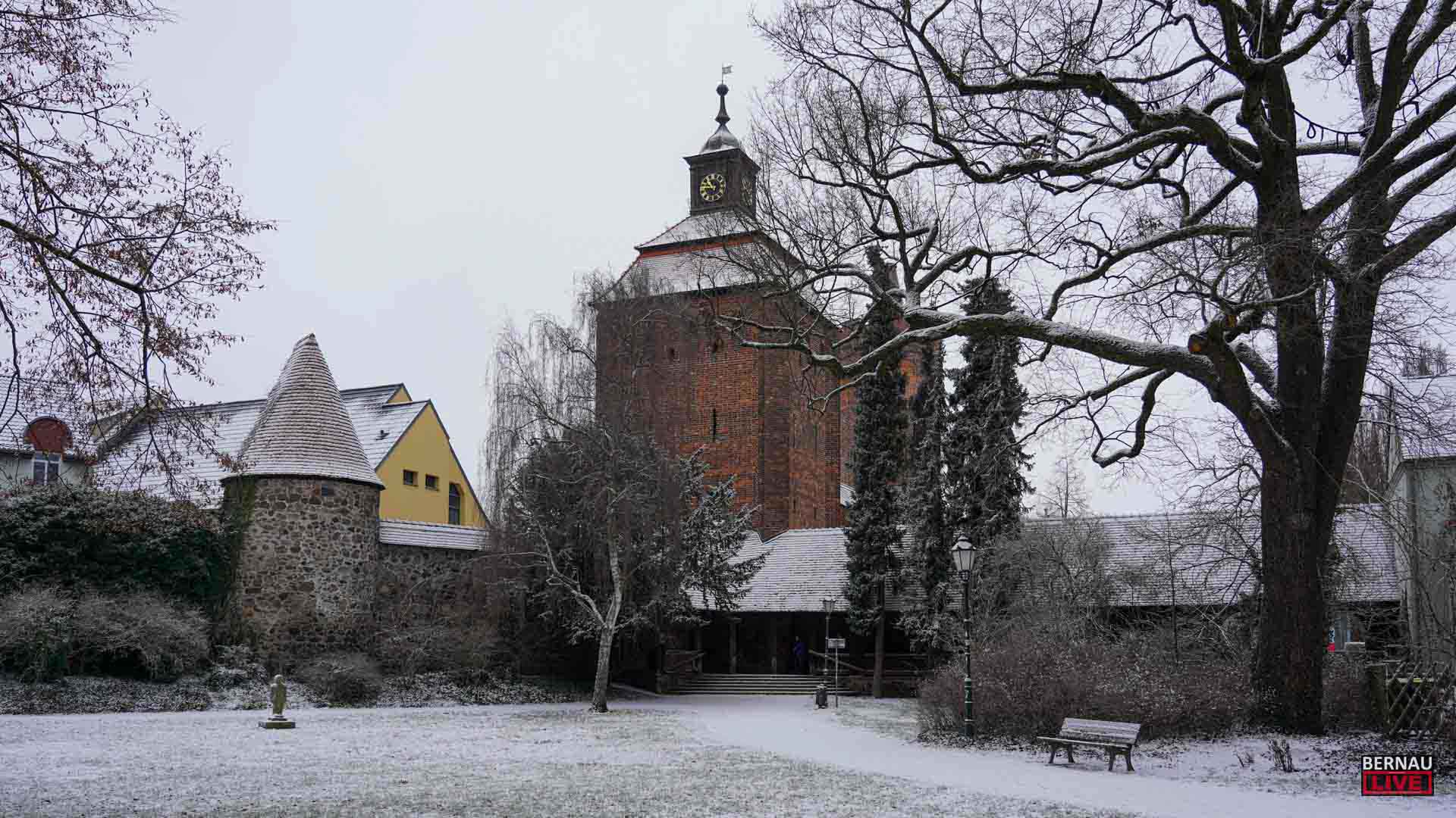 Guten Morgen, Bernau LIVE wünscht einen schönen Dienstag 1 Kuelzpark Bernau Schnee Winter