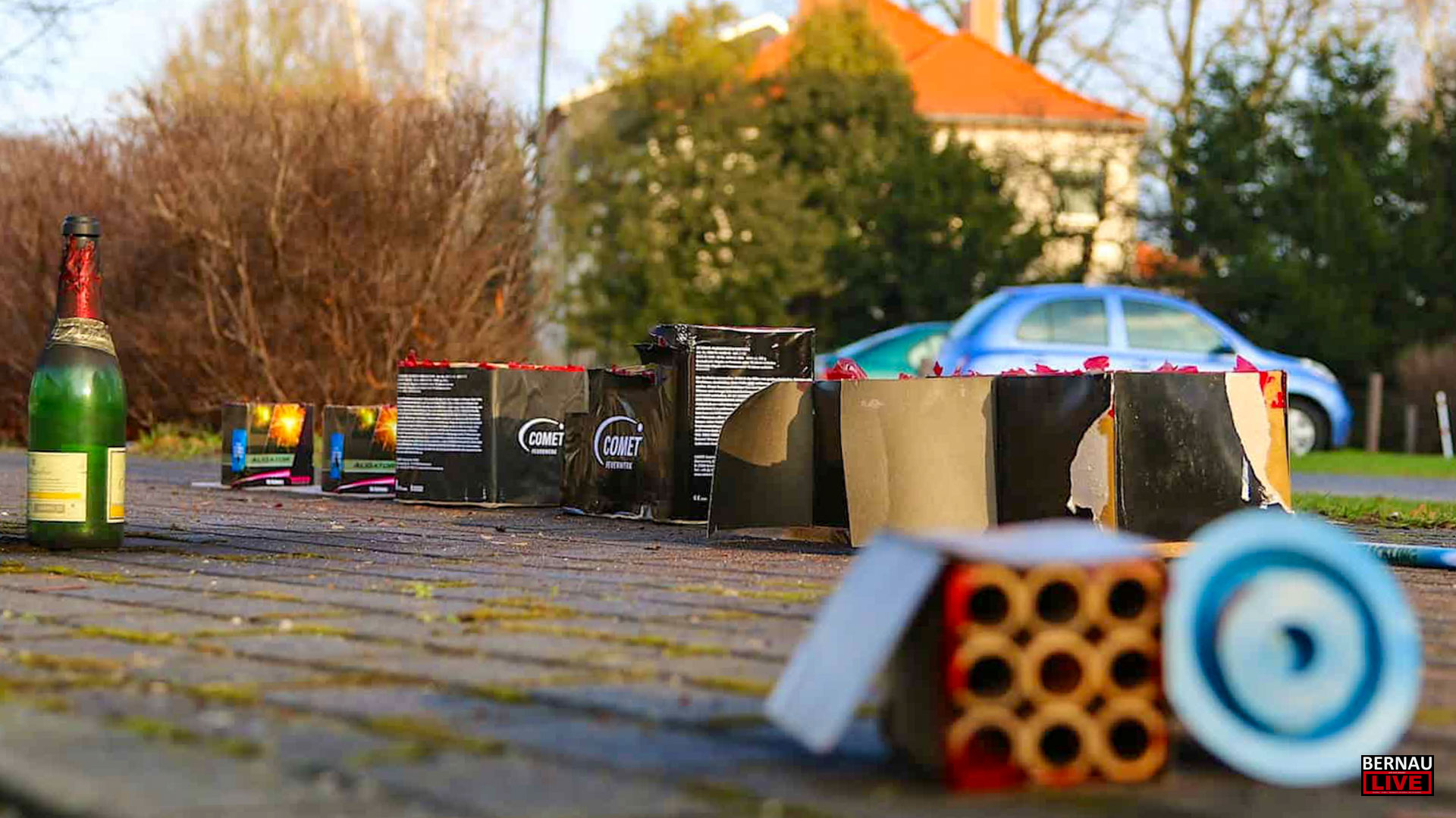 Bernau räumt auf: Sieben Kubikmeter Silvestermüll bereits entsorgt 1 Bernau räumt auf: Sieben Kubikmeter Silvestermüll bereits entsorgt