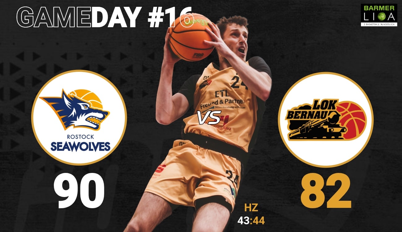 Dämpfer an der Küste: LOK Bernau verliert Verfolgerduell in Rostock 3 Dämpfer an der Küste: LOK Bernau verliert Verfolgerduell in Rostock