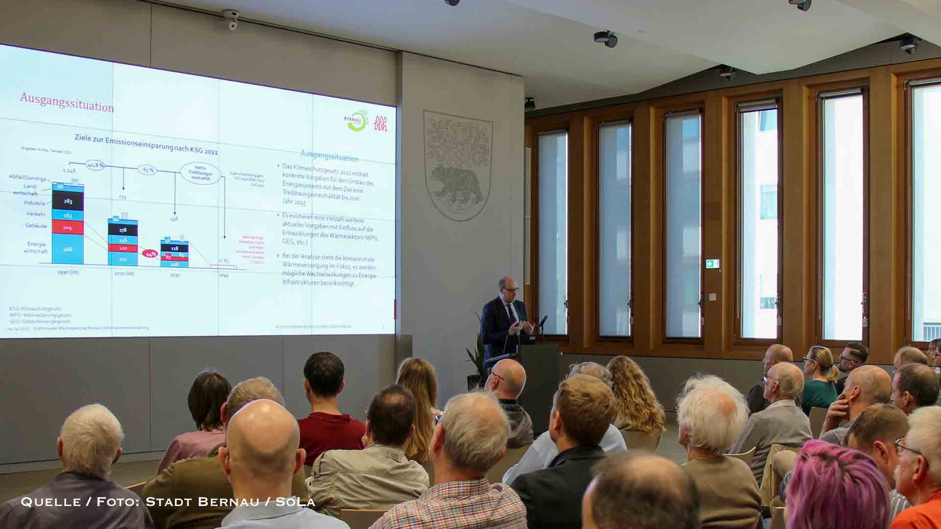 Wie heizen wir morgen? Bernau lädt zur Vorstellung der Wärmeplanung 8 Wie heizen wir morgen? Bernau lädt zur Vorstellung der Wärmeplanung